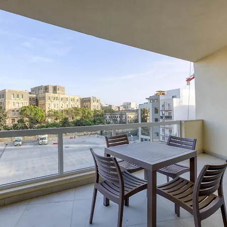 Lovely Designer 3br With Private Terrace With Bbq By 360 Estates דירה Pietà